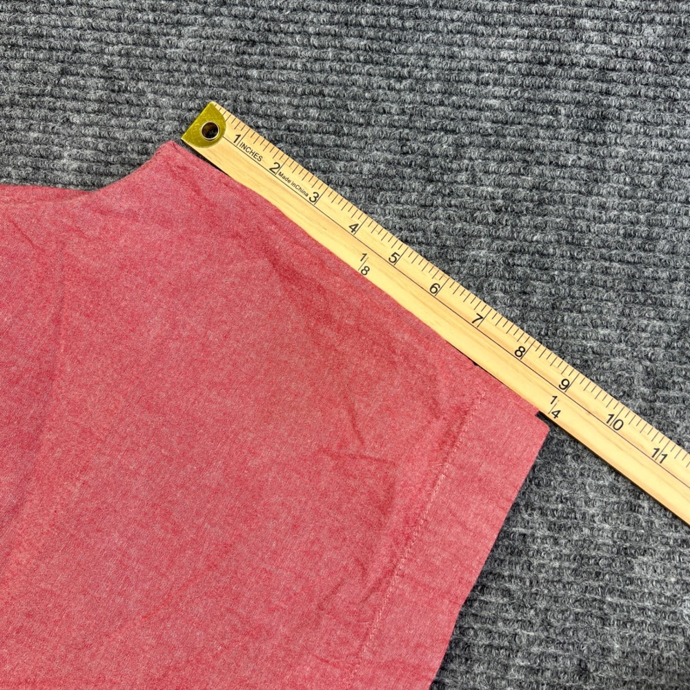 J.Crew Gramercy Red Heathered Cotton Shorts Mens 31 Casual Summer Preppy - Picture 6 of 6